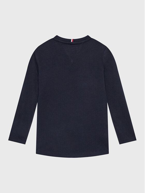 Tommy Hilfiger Tommy Hilfiger Bluse KB0KB07848 D Dunkelblau Regular Fit