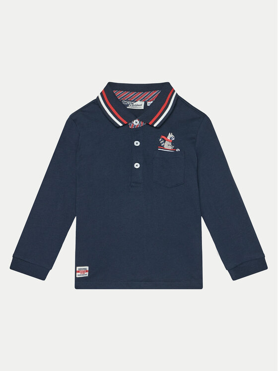 Original Marines Polokošeľa DEA0717NM Tmavomodrá Regular Fit
