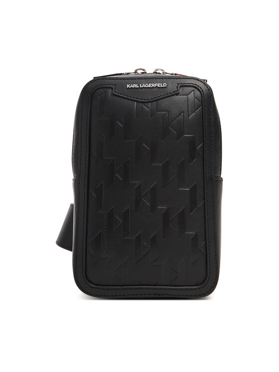 KARL LAGERFELD KARL LAGERFELD Crossover torbica A3M30179 Crna