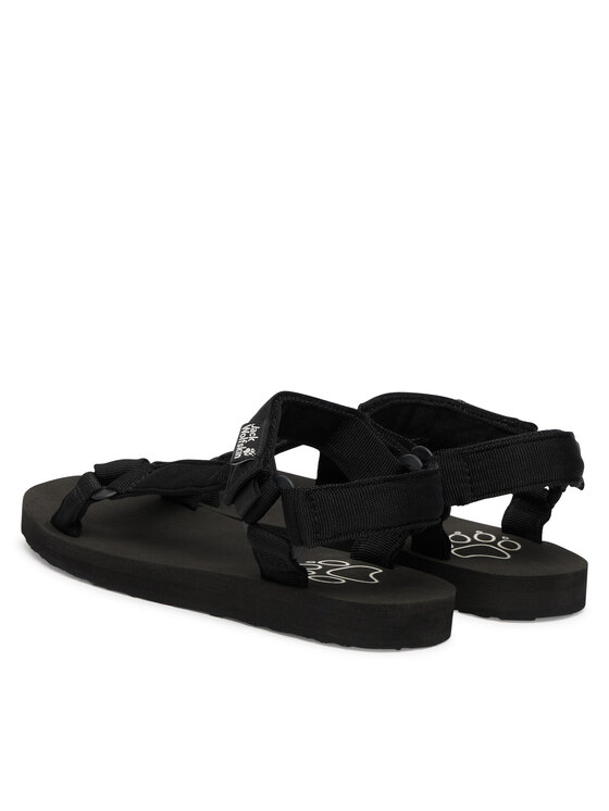 Jack Wolfskin Jack Wolfskin Sandali Taiga A65623 Črna