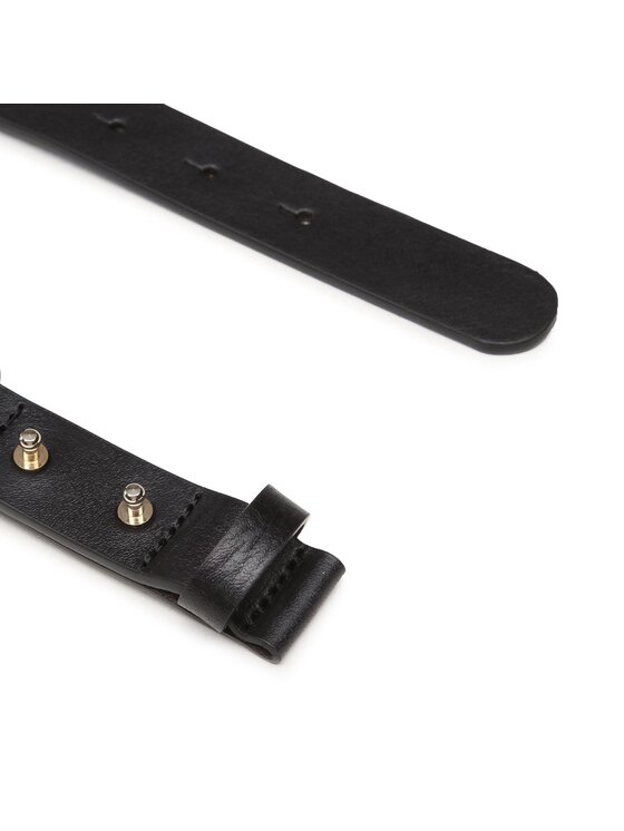 Tommy Hilfiger Tommy Hilfiger Pasek na talię Turnlock 2.5 AW0AW14723 Czarny