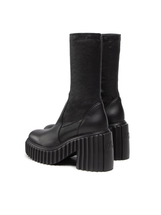 AGL AGL Stiefel Tiggy Stretch 12038/22 Schwarz