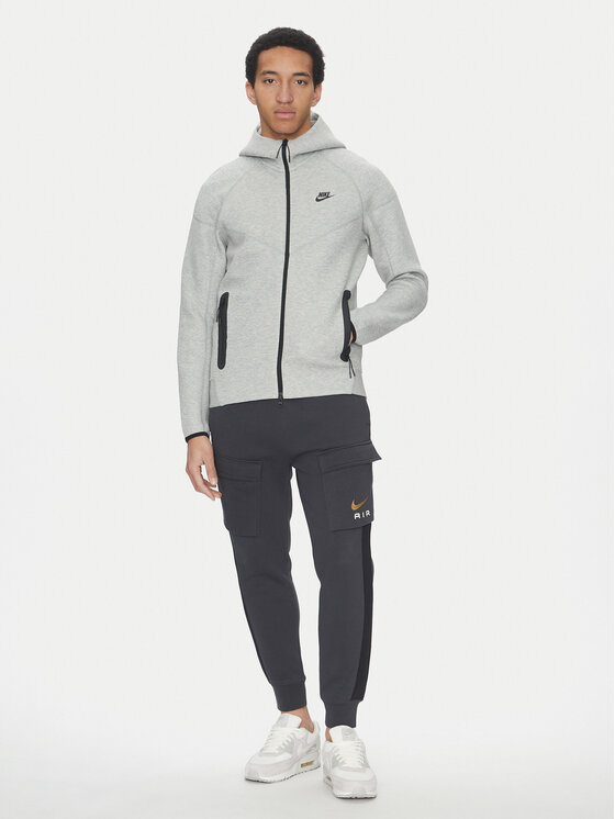 Nike Nike Mikina FB7921 063 Sivá Regular Fit