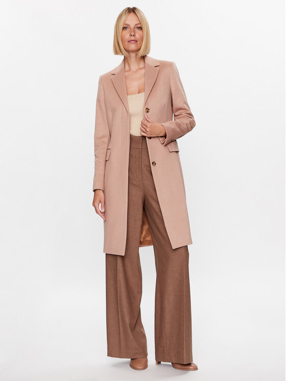 Calvin Klein Calvin Klein Villane mantel K20K205670 Beež Regular Fit