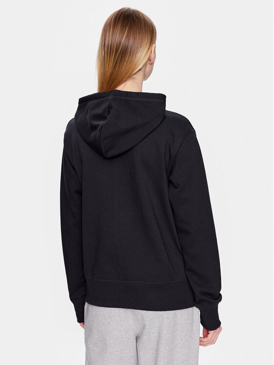New Balance New Balance Суитшърт WT31533 Черен Relaxed Fit
