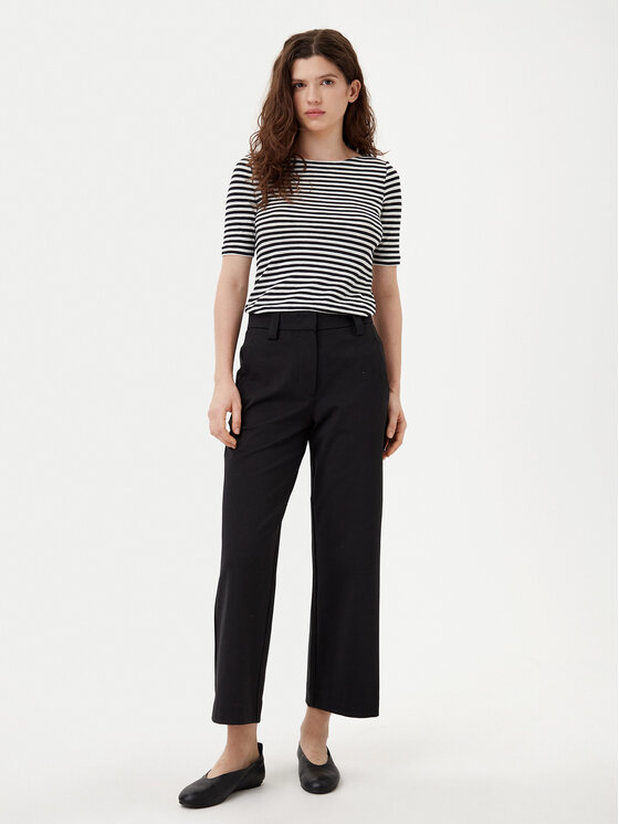 Marc O'Polo Marc O'Polo Marškinėliai B01219651333 Juoda Regular Fit