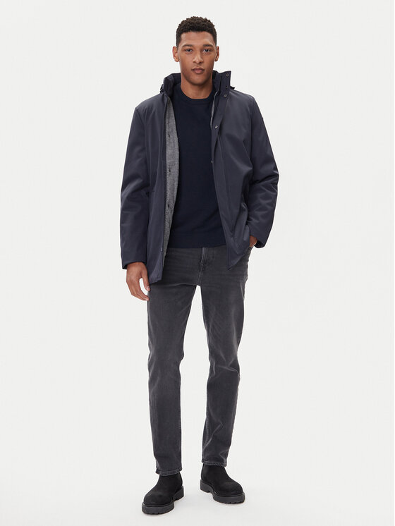 Geox Geox Cappotto di transizione Vincit M5620M T3127 F1624 Blu scuro Regular Fit