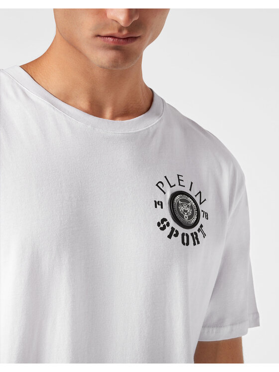 Plein Sport Plein Sport T-Shirt 13051 Biały Regular Fit