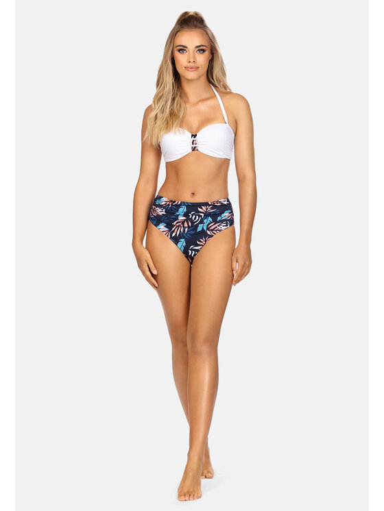 Miss Lou Miss Lou Bikini ML040 Biały