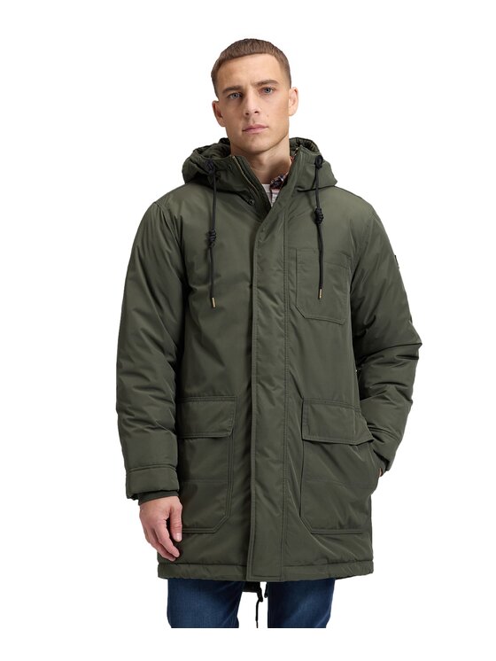 Lee Lee Parka 112386611 Zielony Parka Fit