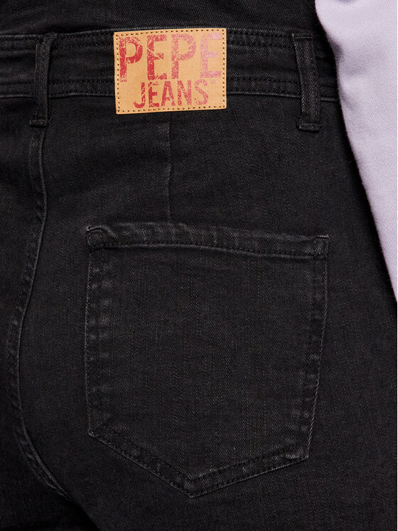 Pepe Jeans Pepe Jeans Kertésznadrág ARCHIVE Shay PL230335 Fekete Regular Fit