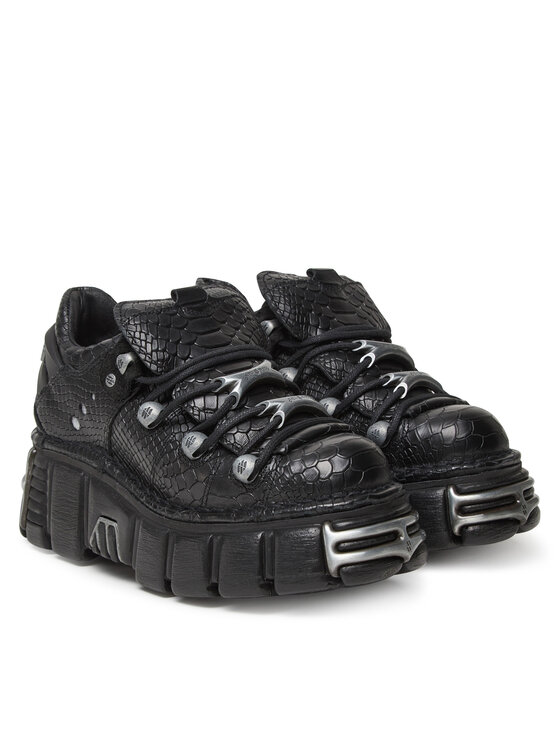 NEW ROCK NEW ROCK Sneakers M-120N-C74 Negru