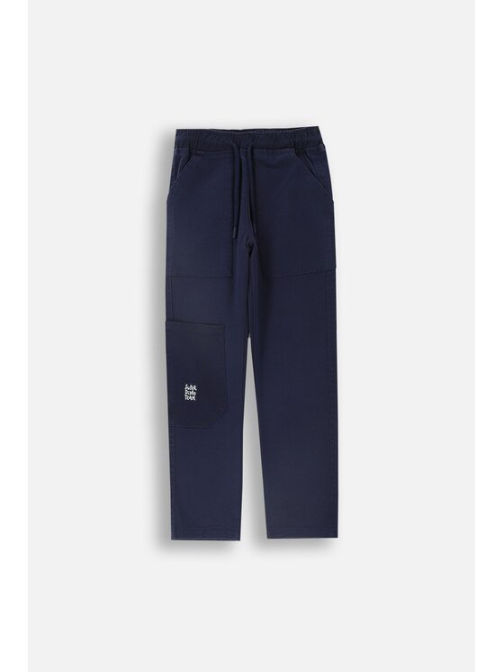 Coccodrillo Coccodrillo Spodnie materiałowe ZC4119101DBK-015 Granatowy Slim Fit