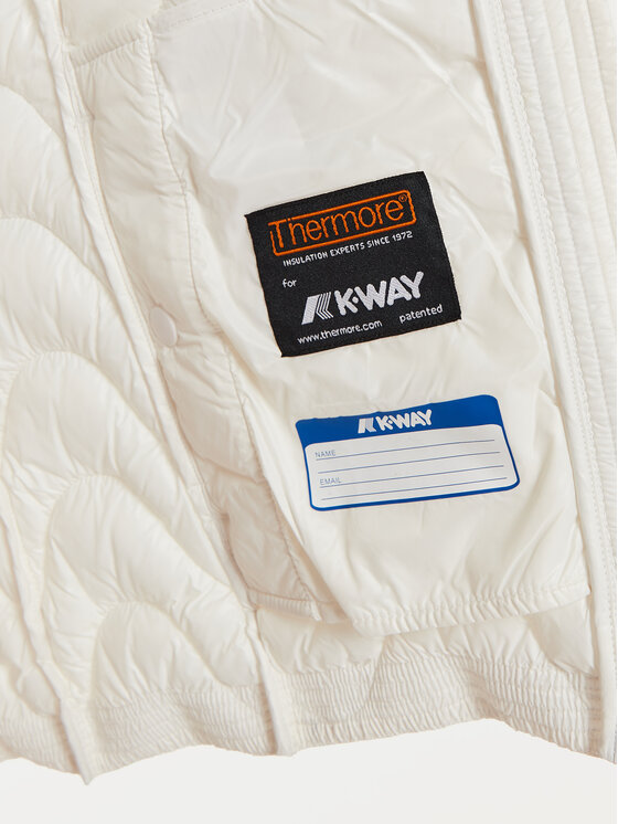 K-Way K-Way Μπουφάν μεταβατικό Lily K5126IW Εκρού Regular Fit