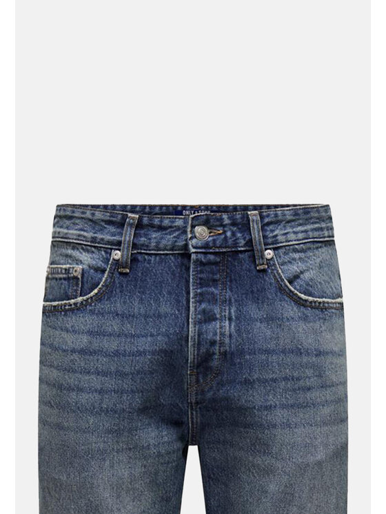 Only & Sons Only & Sons Jeans Jeans onsavi cropped - 22031794 Blu Cropped Fit