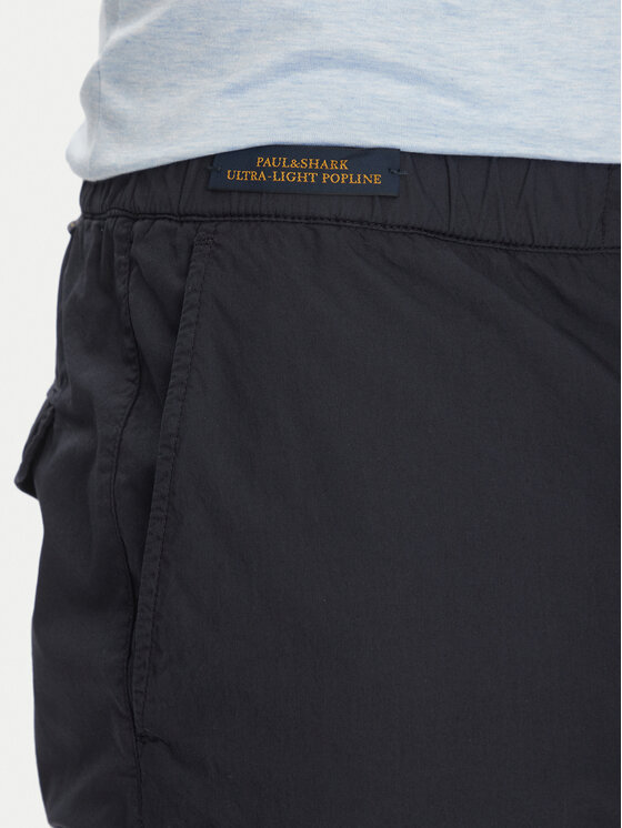 Paul&Shark Paul&Shark Шорти от плат 25414025 Тъмносин Regular Fit