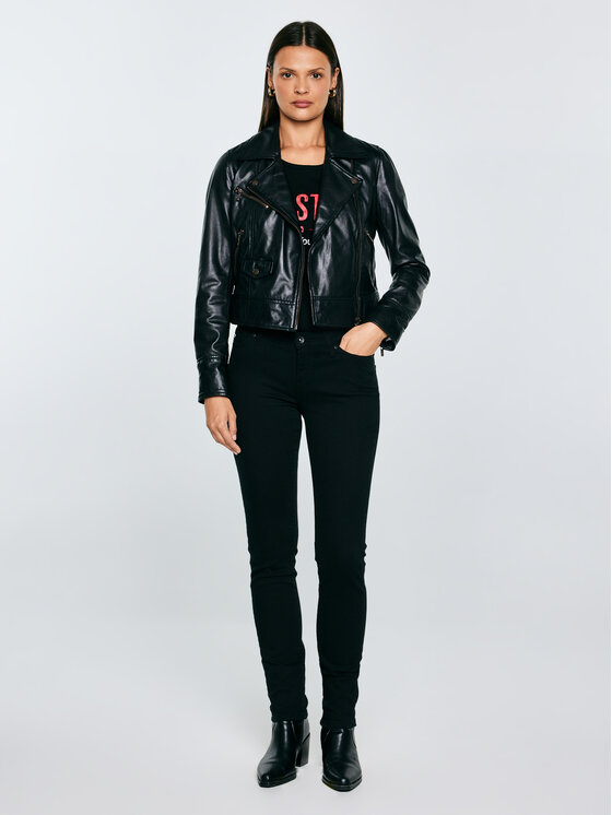 BIG STAR BIG STAR Jeansy KATRINA Czarny Slim Fit