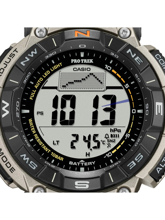 Casio Casio Zegarek PRG-340T-7ER Szary