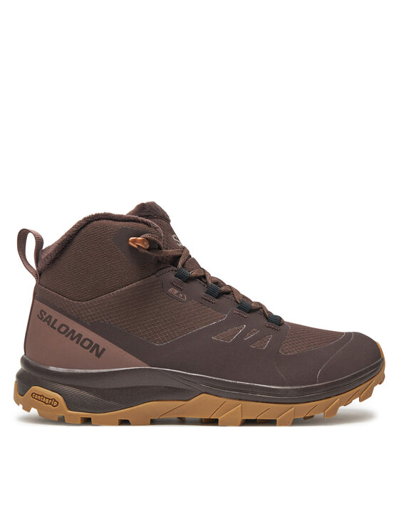 Salomon Trekking Outsnap Climasalomon™ Waterproof L47685100 Smeđa