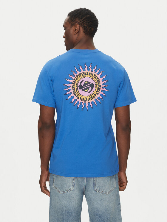 Quiksilver Quiksilver Tričko EQYZT08046 Modrá Regular Fit
