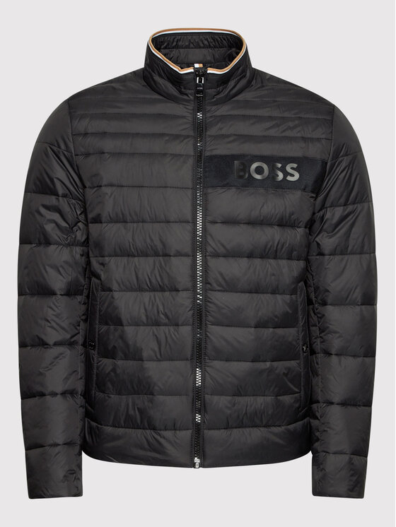 BOSS Boss Demisezoninė striukė Darolus 50464308 Juoda Regular Fit