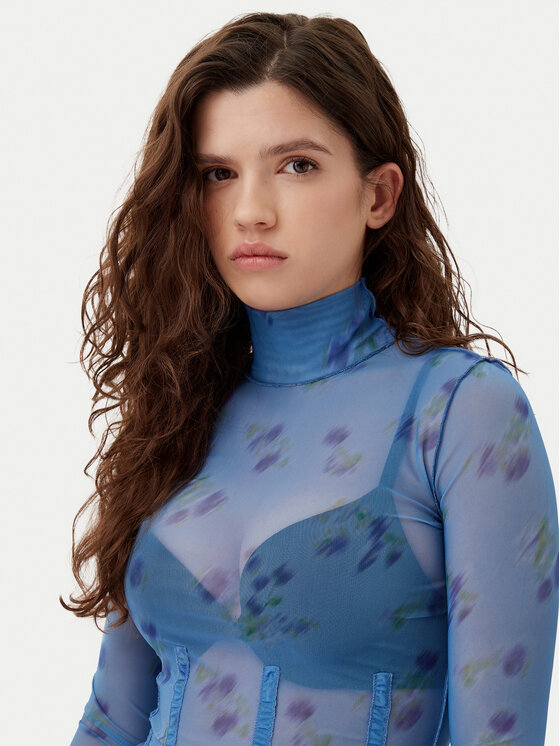 HUGO HUGO Гольф 50534053 Голубий Regular Fit