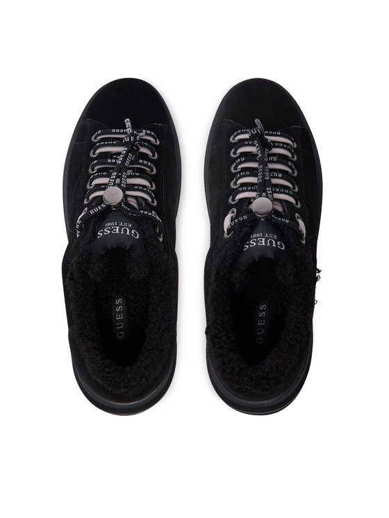 Guess Guess Снікерcи Elbina FLFELB SUE12 Чорний