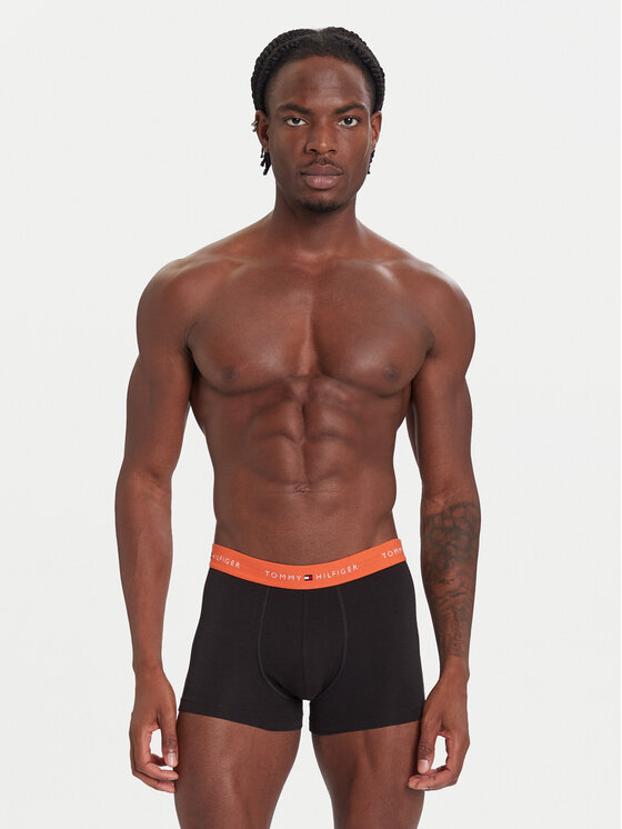 Tommy Hilfiger Tommy Hilfiger Комплект боксерки UM0UM03385 Черен
