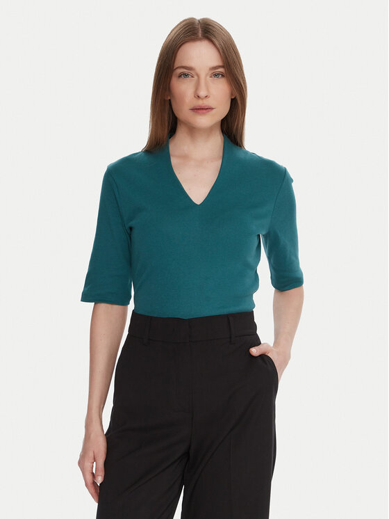 United Colors Of Benetton United Colors Of Benetton Palaidinė 3GA2D400U Mėlyna Slim Fit