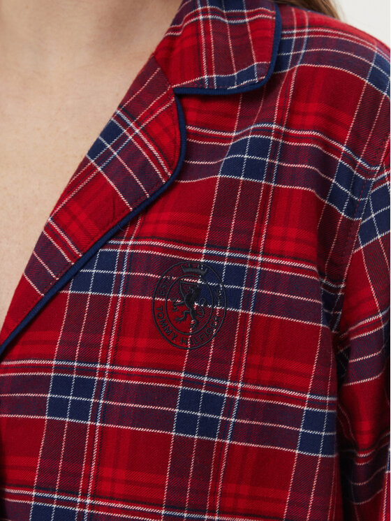 Tommy Hilfiger Tommy Hilfiger Koszula nocna UW0UW06598 Kolorowy Relaxed Fit