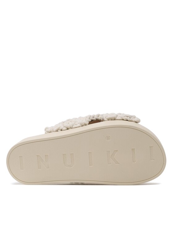 Inuikii Inuikii Παντόφλες Woven 70104-105 Λευκό