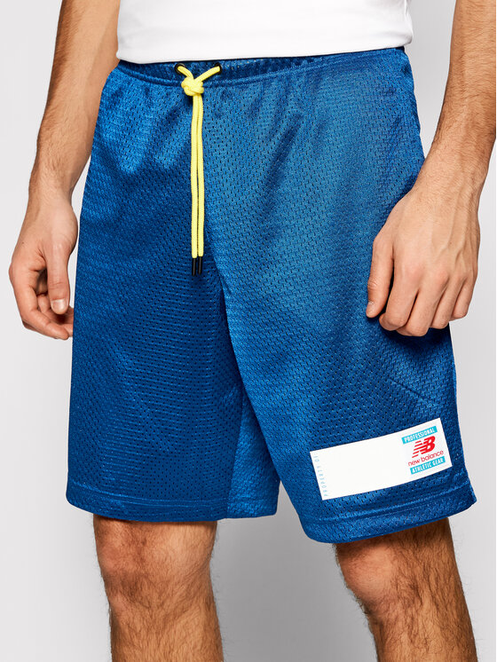 blue new balance shorts