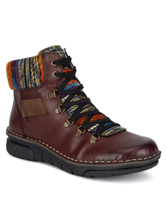 Rieker Rieker Botine 73343-35 Vișiniu