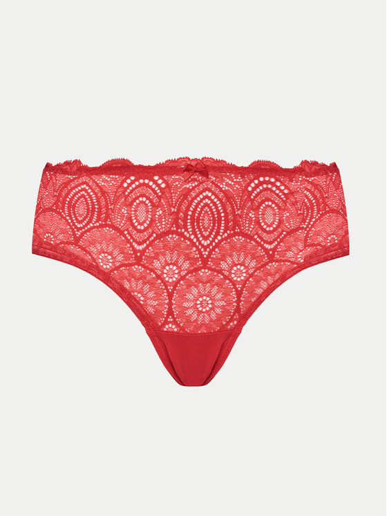 Wonderbra Wonderbra Klasične spodnje hlačke WB000BHQ Rdeča
