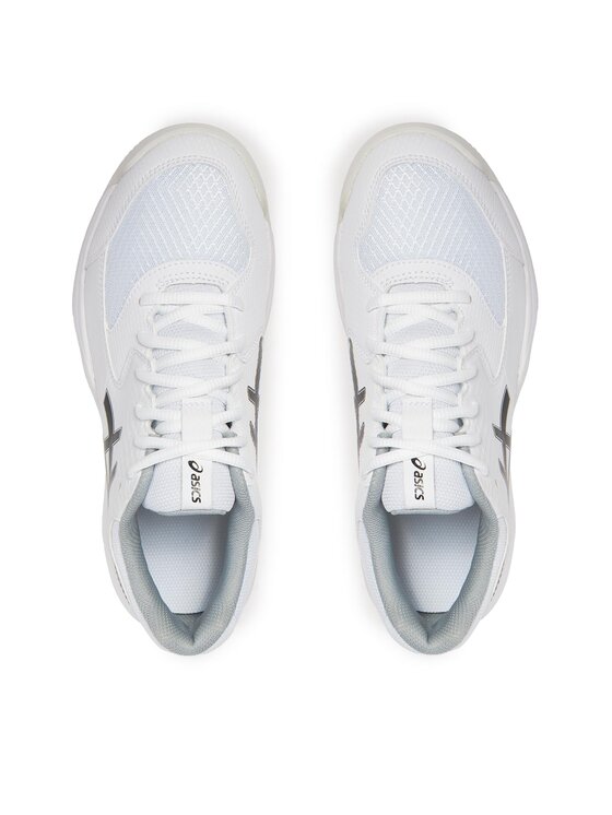 Asics Asics Încălțăminte pentru tenis Gel-Dedicate 8 Clay 1041A448 Alb