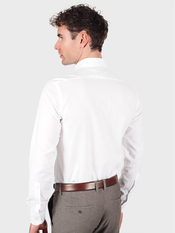 Evenemen Evenemen Koszula HELSINKI Biały Slim Fit