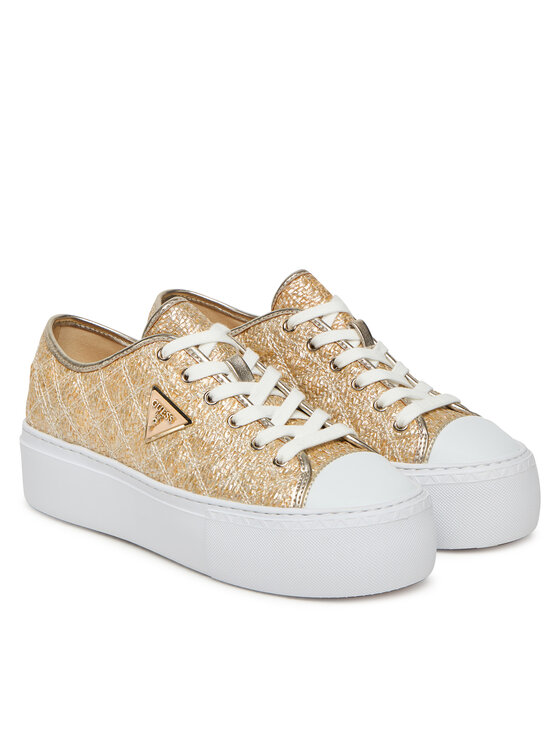 Guess Guess Sneakersy 177169 Złoty