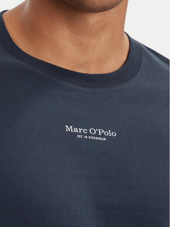 Marc O'Polo Marc O'Polo Majica dugih rukava 528 2012 52020 Tamnoplava Regular Fit