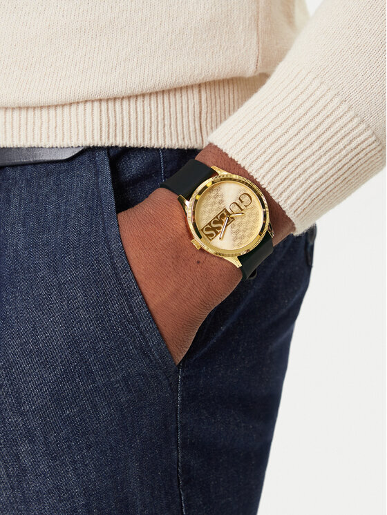 Guess Guess Laikrodis GW0726G2 Juoda