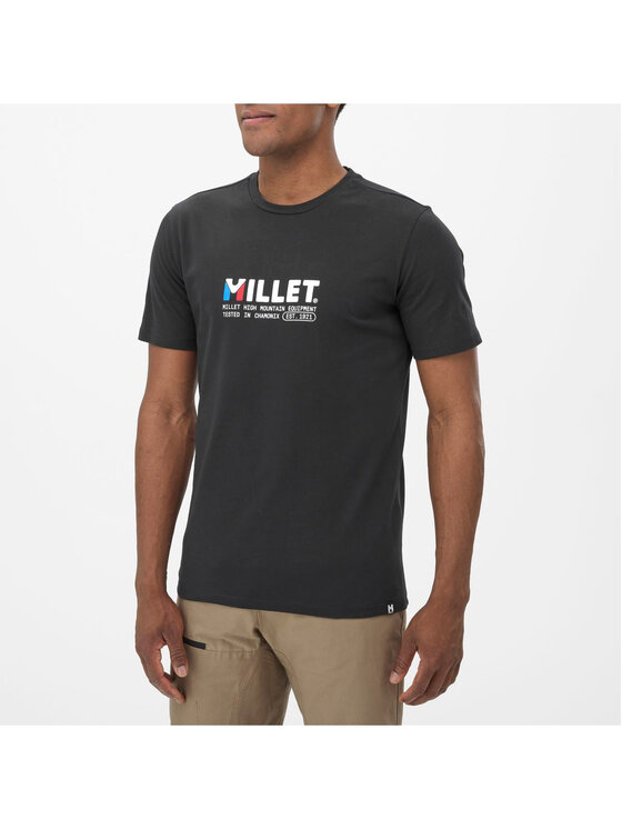 Millet Millet T-Shirt Millet Ts Ss M Czarny Regular Fit