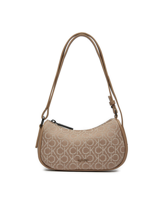 Calvin Klein Calvin Klein Ročna torba Ck Refine Conv Crossbody K60K612151 Bež