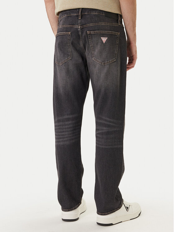 Guess Jeans Guess Jeans Jeansy M6RA1B D5LW6 Šedá Straight Leg