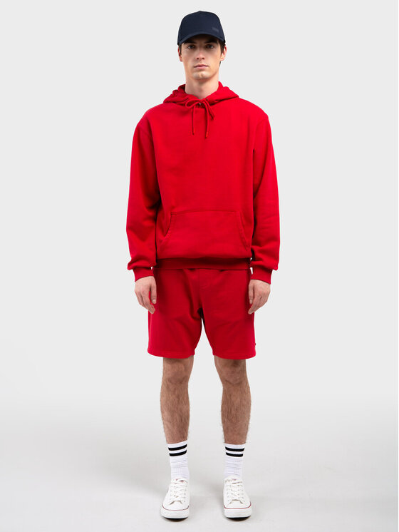 BIG STAR BIG STAR Bluza LITSONER_603_170 Czerwony Comfort Fit