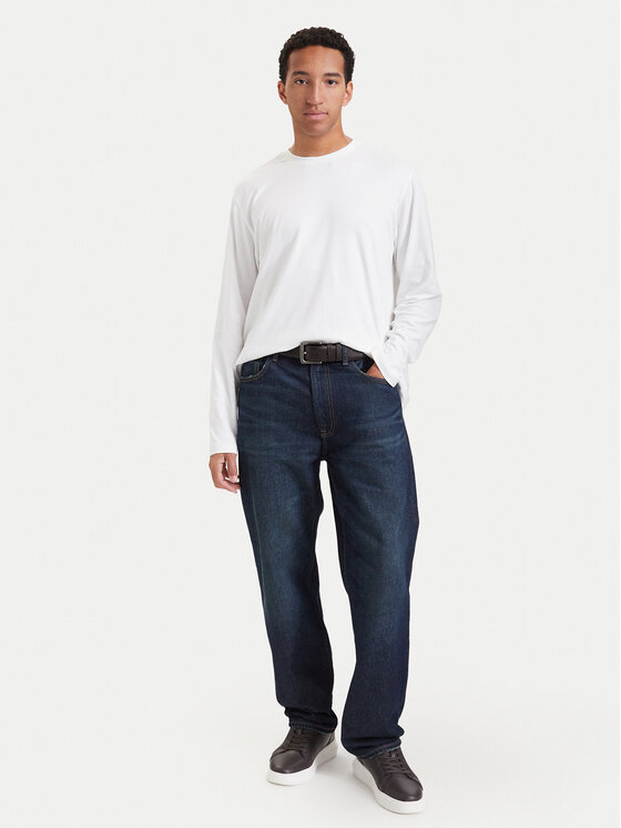 Calvin Klein Calvin Klein Jeans 90s LV04RH739G Dunkelblau Taper Fit