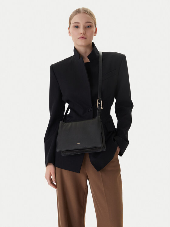 Furla Furla Kabelka Nuvola S Crossbody WB01275-HSF000-O6000 Čierna