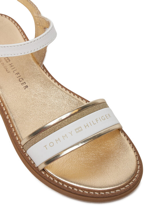 Tommy Hilfiger Tommy Hilfiger Sandały Sandal T4A2-33944-1281 S Biały