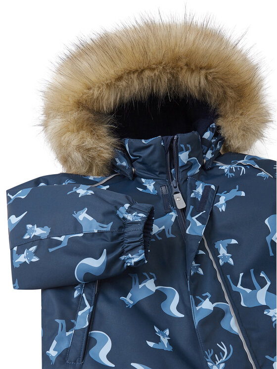 Reima Reima Зимен детски гащеризон Lappi 5100129C Тъмносин Regular Fit