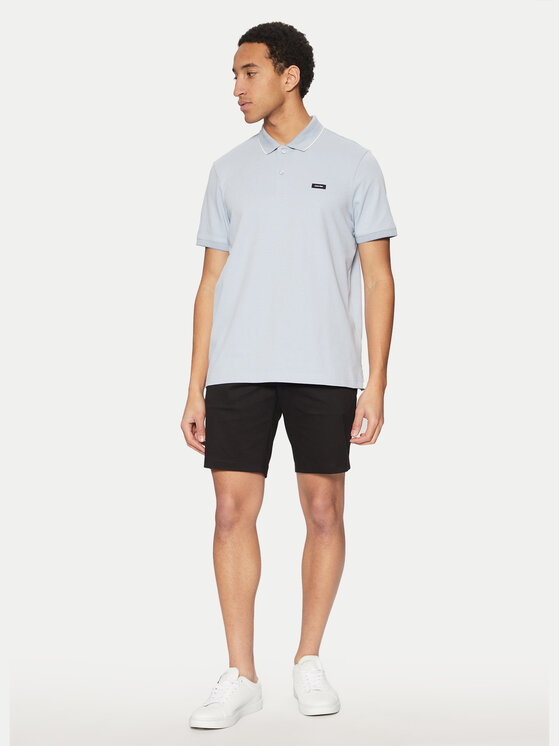 Calvin Klein Calvin Klein Polo majica K10K114141 Modra Regular Fit