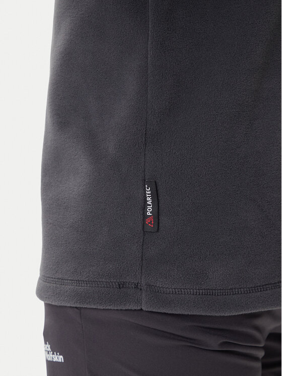 Jack Wolfskin Jack Wolfskin Felpa di pile Taunus Hz 1709522 Grigio Regular Fit