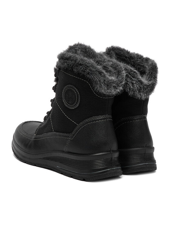 Rieker Rieker Schnürschuhe CEO-L7706-00 Schwarz